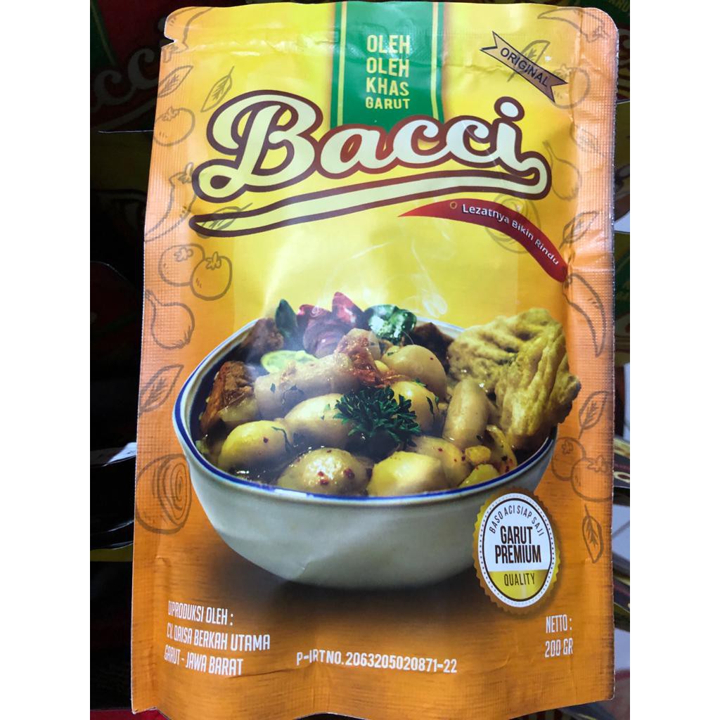 

Bacci (Baso Aci) Rasa Original Khas Garut