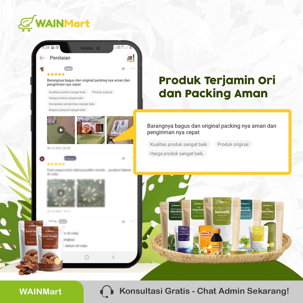 Asam Gelugur Kering Pelangsing Terbaik Herbal Original