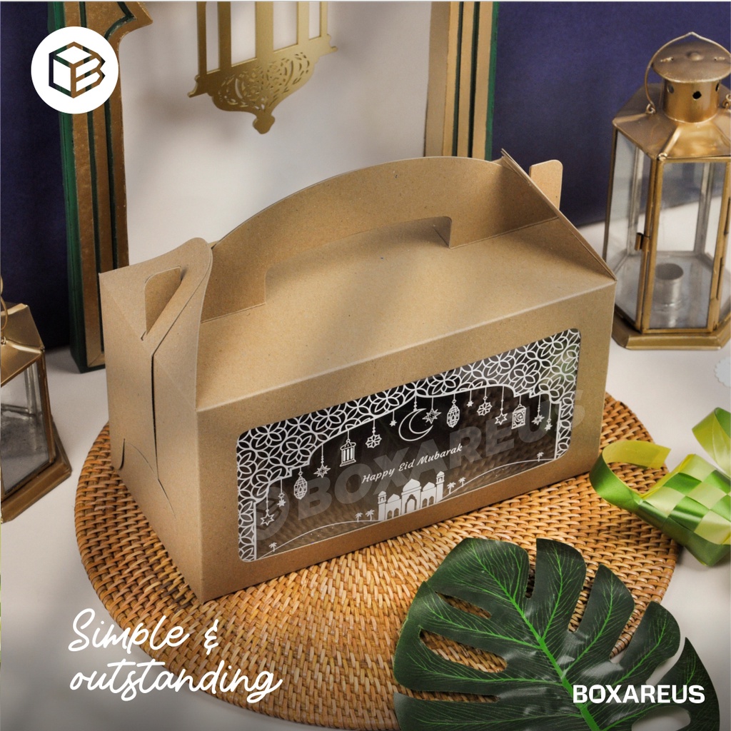 Box, Kemasan, Packaging, Cake Box, Toples Box, Box Kue | TB291416 (10pc)