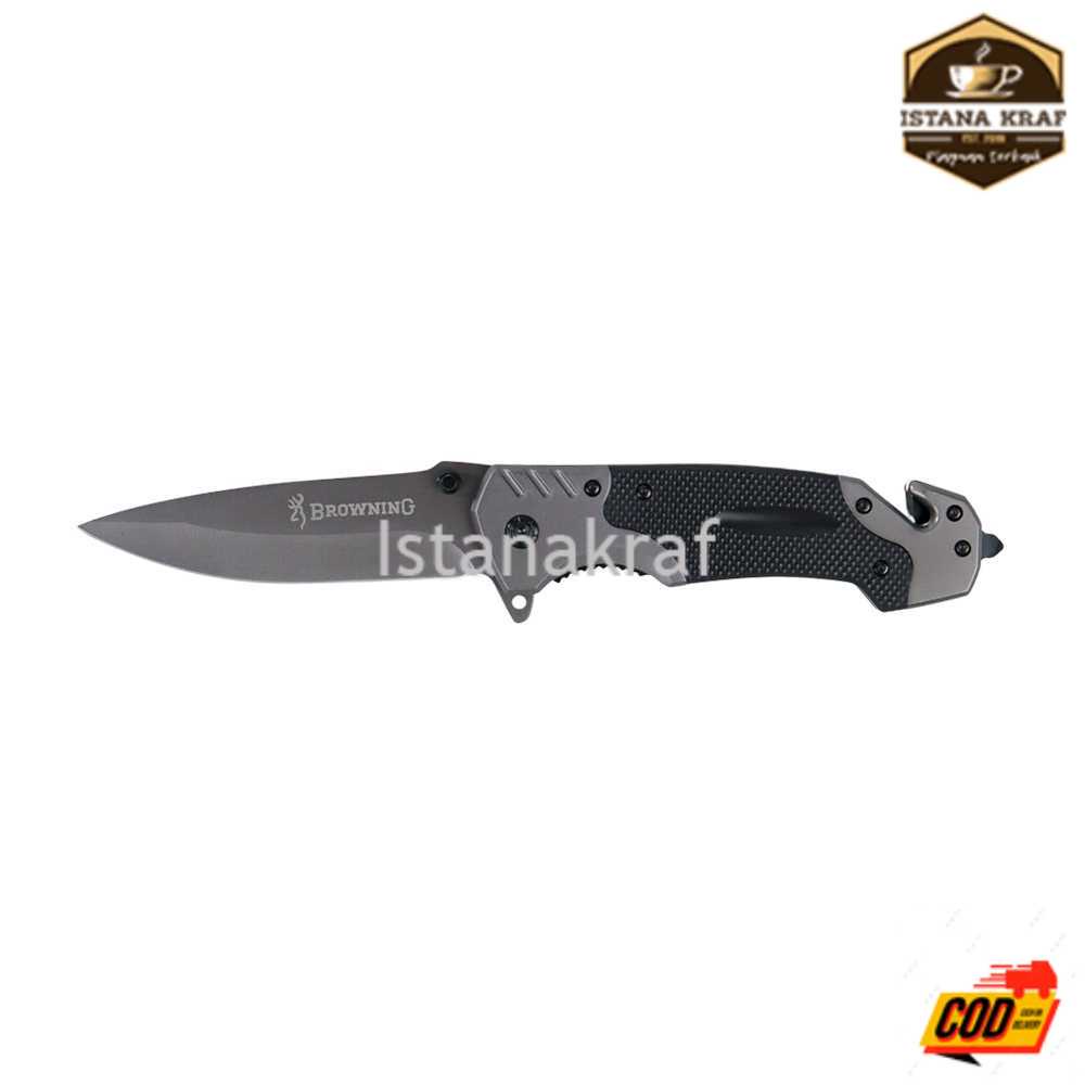 BROWNING  Lipat Outdoor Portable Knife Survival Tool - 440C