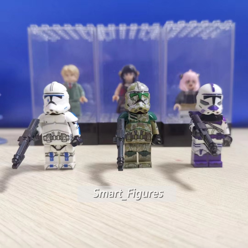 Mainan Action Figure Star Wars Minifigures Echo 442nd Clone Trooper 41st Ranger Platoon Tup X0344 Untuk Hadiah