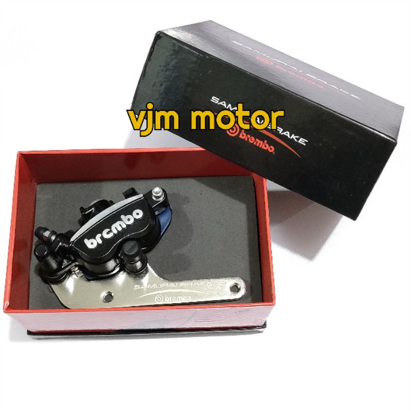 kaliper Beat vario Scoopy 2 piston buat cakram 260mm Beat Vario scoopy new model plug and play brcmbo model Samurai