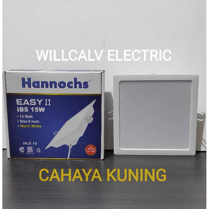 HANNOCHS EASY II  IBS KOTAK 15W 15 WATT / LAMPU DOWNLIGHT HANNOCHS EASY II IBS KOTAK 15W 15 WATT