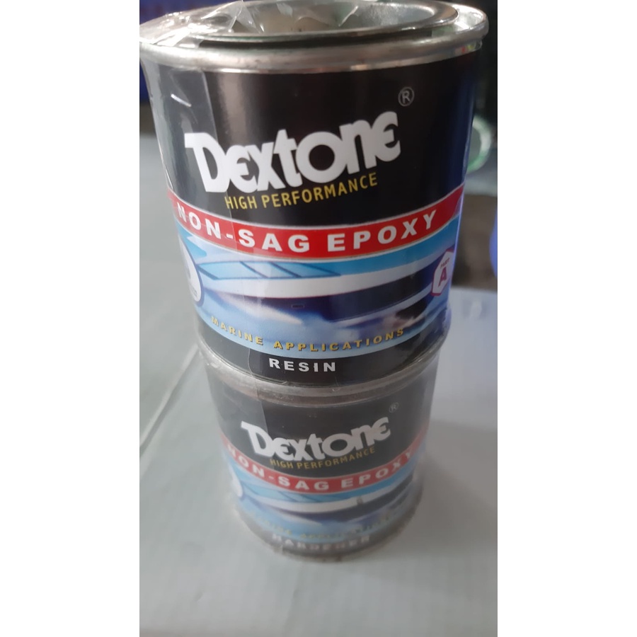 LEM EPOXY DEXTONE NON SAG 2 KOMPONEN DEMPUL KAPAL KERING DALAM AIR/LEM RESIN DAN HARDENER/LEM BESI TOREN/PEREKAT KERING DALAM&quot;