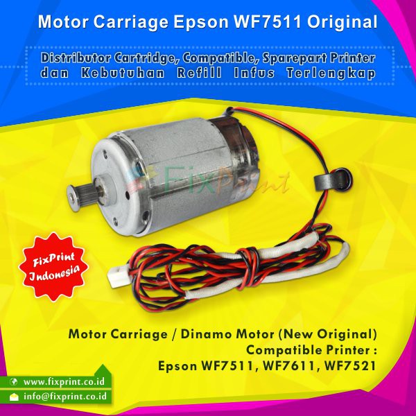 Dinamo Motor Epson WF7511 WF7611 WF7521 New Original , Part Number 2136616-00