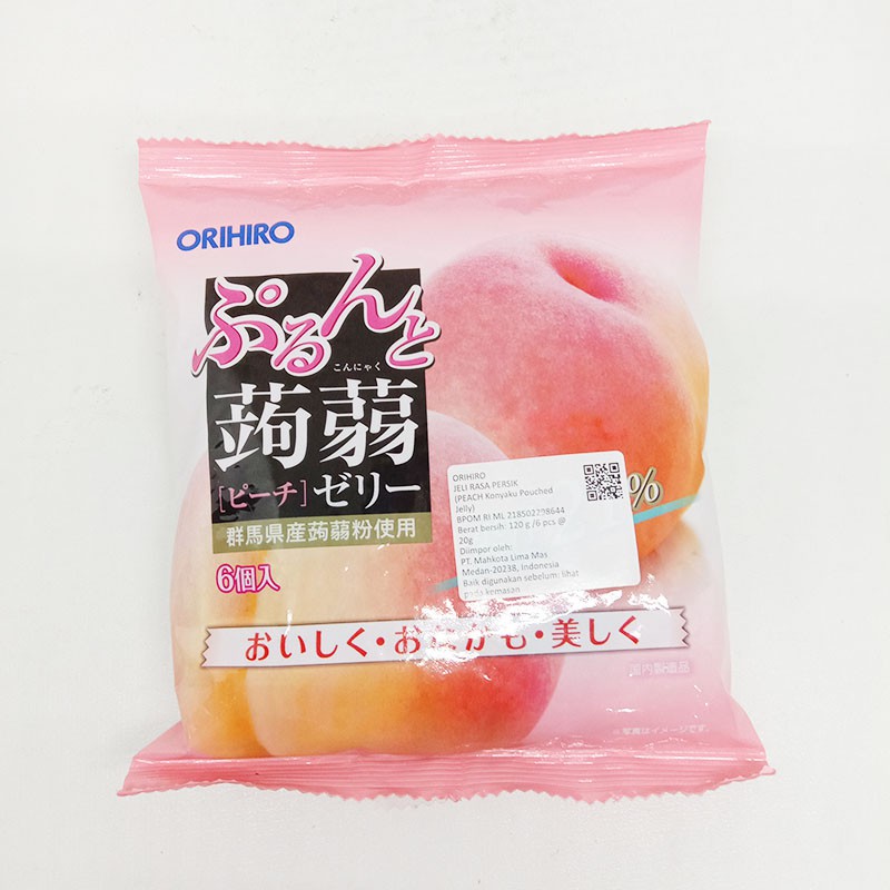 

ORIHIRO PEACH KONJAKU POUNCH JELLY