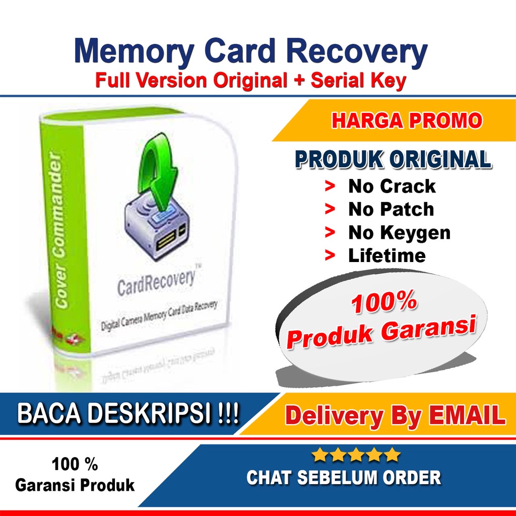 Memory Card Data Recovery V3.60 Original + Serial Number