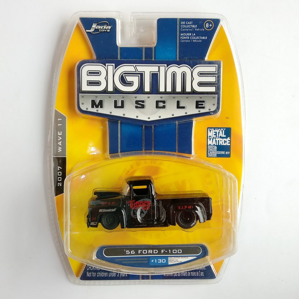 Jada 56 Ford F-100 Hitam Mainan Diecast Mobil