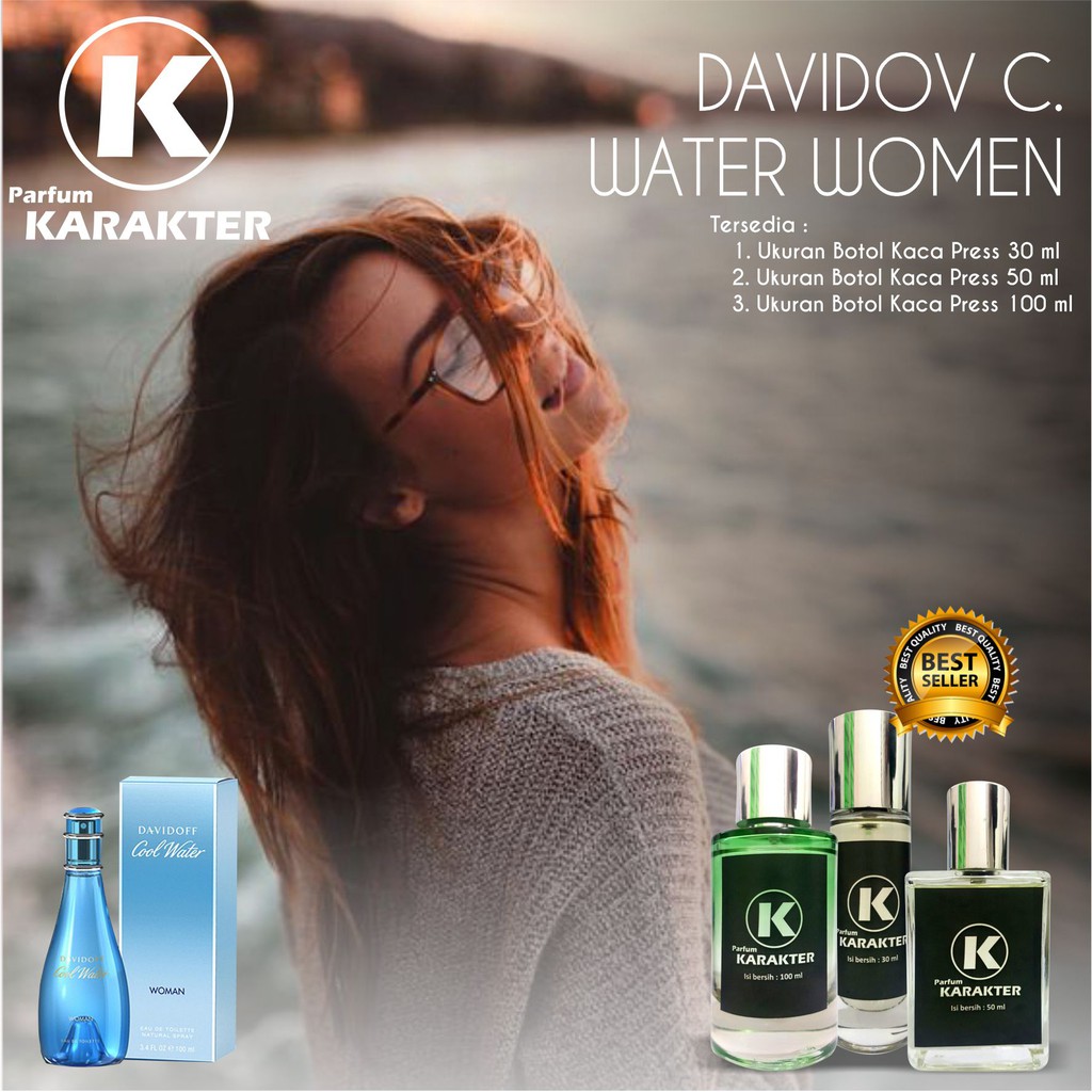 PARFUM CEWEK AROMA DAVIDOV C.WATER WOMEN