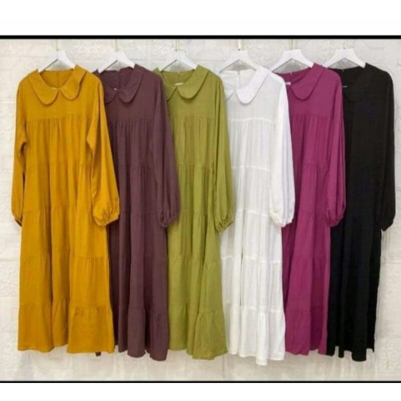 Gamis Kekinian 2022/gamis shakilla/gamis terbaru 2022