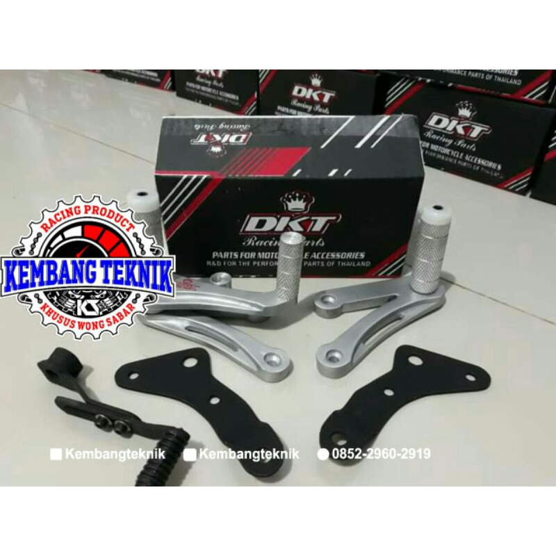 Footstep Underbone Dkt Racing All Universal Motor  Fiz R MX MX King Sonic Satria Blade Supra X Jupit