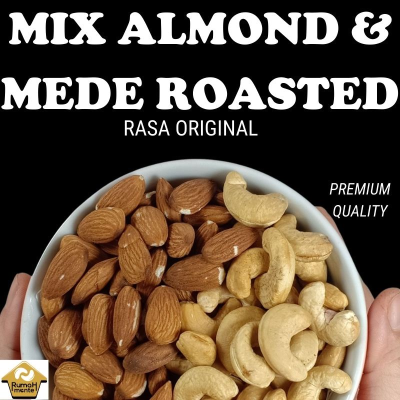 

TRAIL MIX KACANG MEDE KACANG ALMOND 90GR (MATANG OVEN PANGGANG CEMILAN DIET)