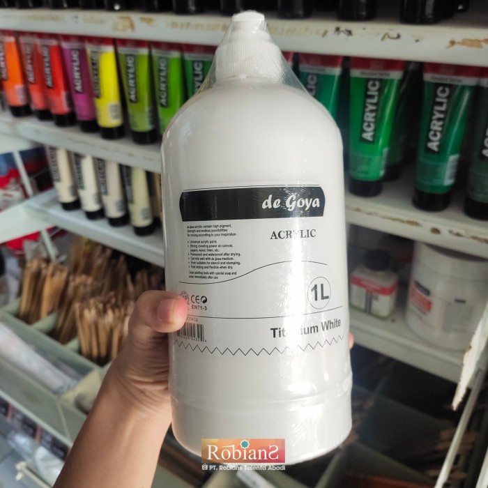 

Produk Terbaru Cat Lukis / Cat Akrilik De Goya Acrylic Paint Uk. 1000 Ml.