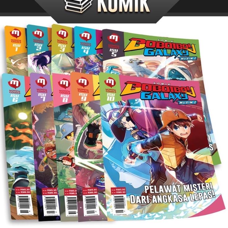 (HARGA PER SATU KOMIK) KOMIK BOBOIBOY MUSIM 2 ◦ SBM.135177