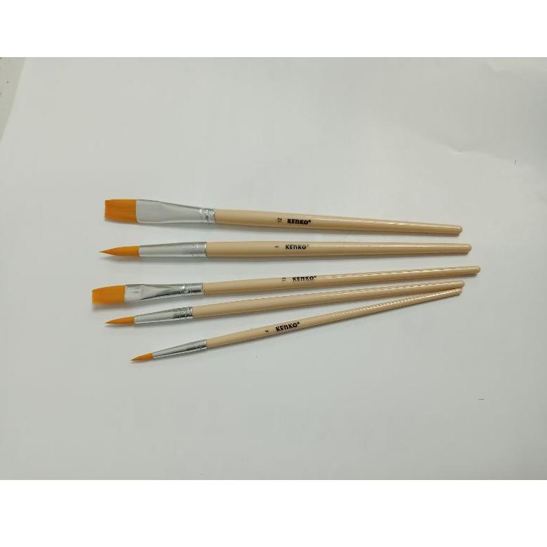 

[PRODUK 9TE8C] KUAS CAT SEPATU 5pc LUKIS REPAINT RECOLOUR MEWARNAI QAC