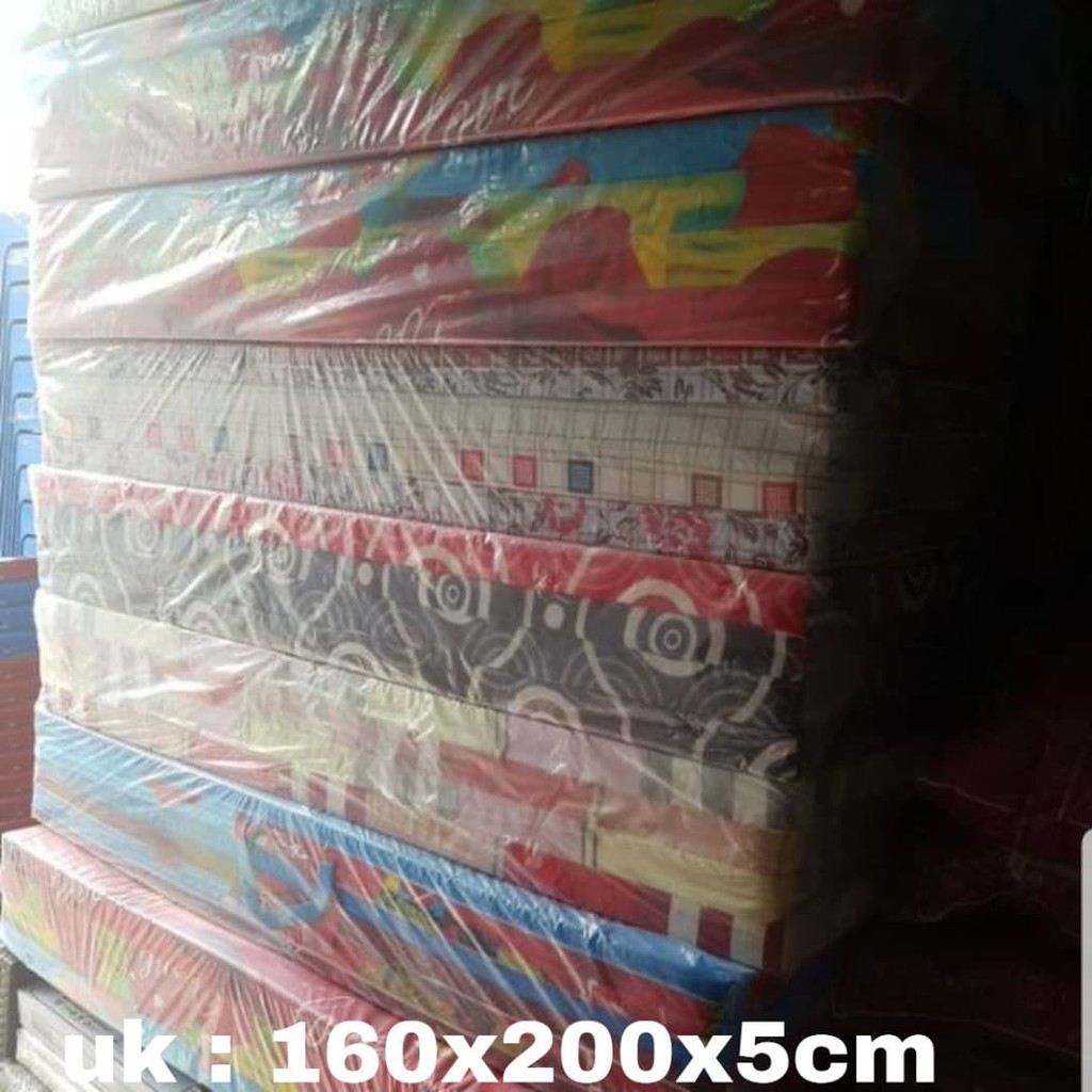 kasur busa lipat inoac 160x200x5cm bergaransi