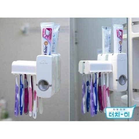 Jual New Product Dispenser Pasta Gigi (Odol Dan Tempat Sikat Gigi