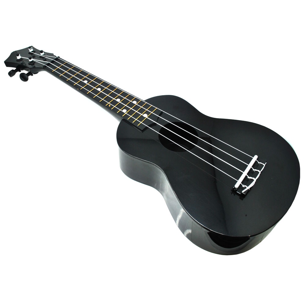 Gitar Mainan Plastic Nylon Strings - T9 - Black