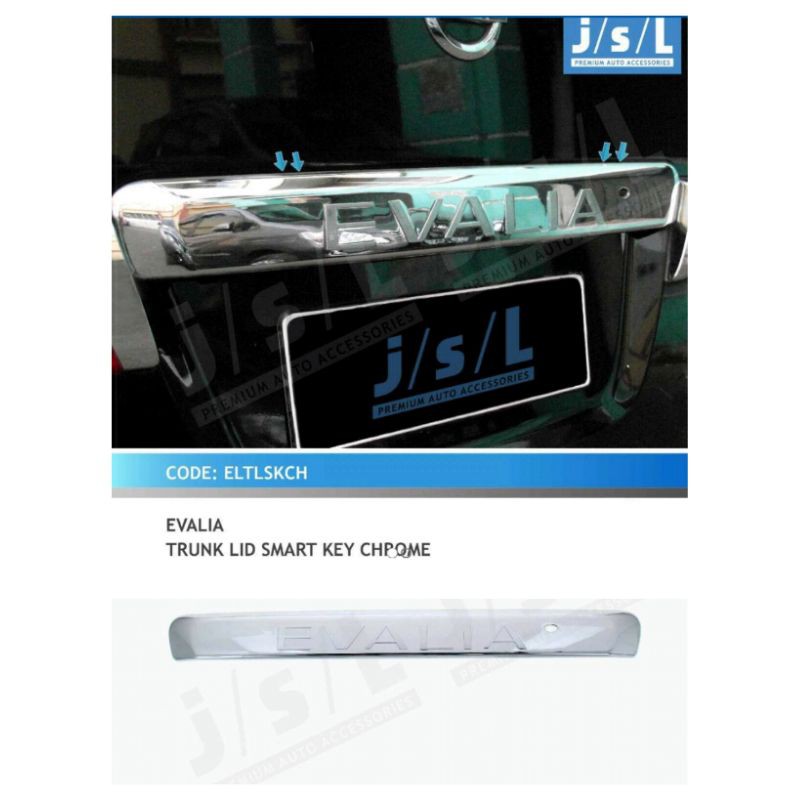 trunk lid Evalia smartkey jsl