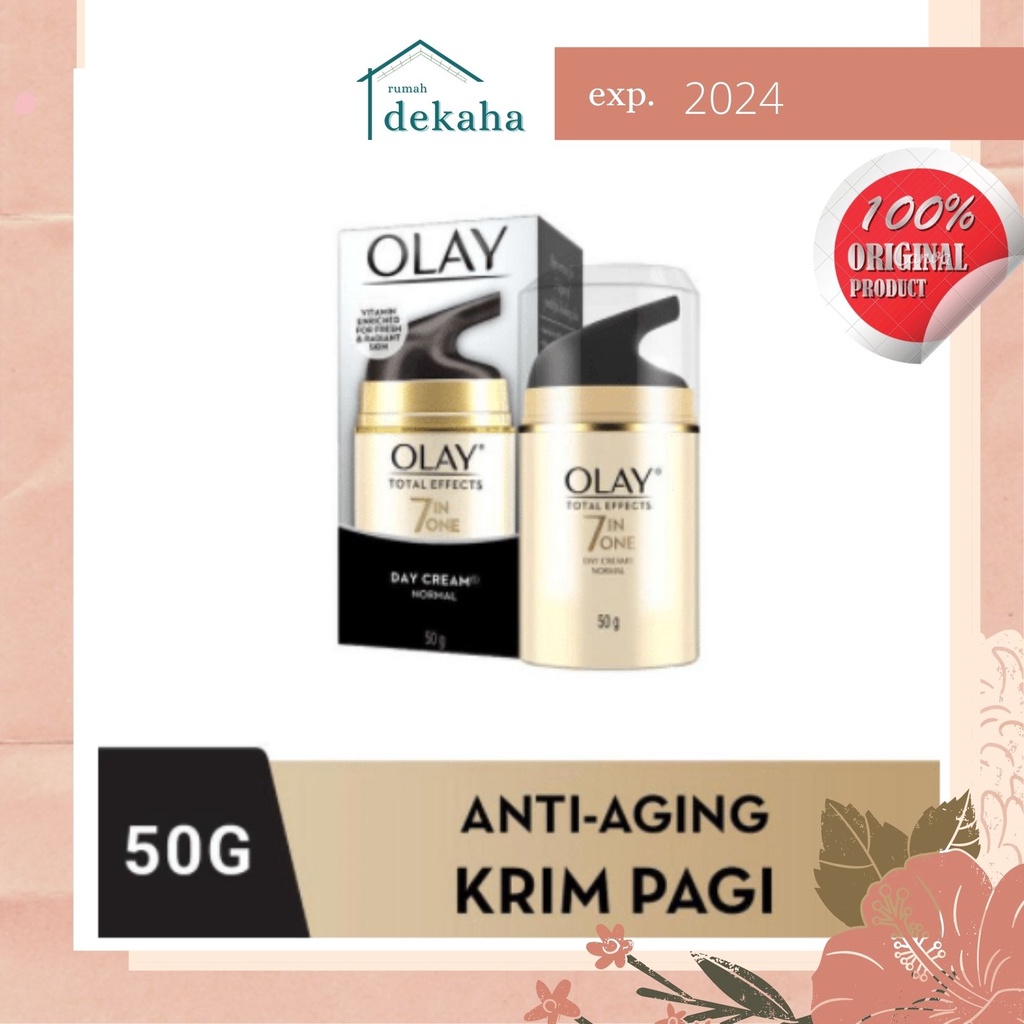 Olay Total Effects 7 in 1 Day Cream Normal 50 gr (Tanpa SPF 15)