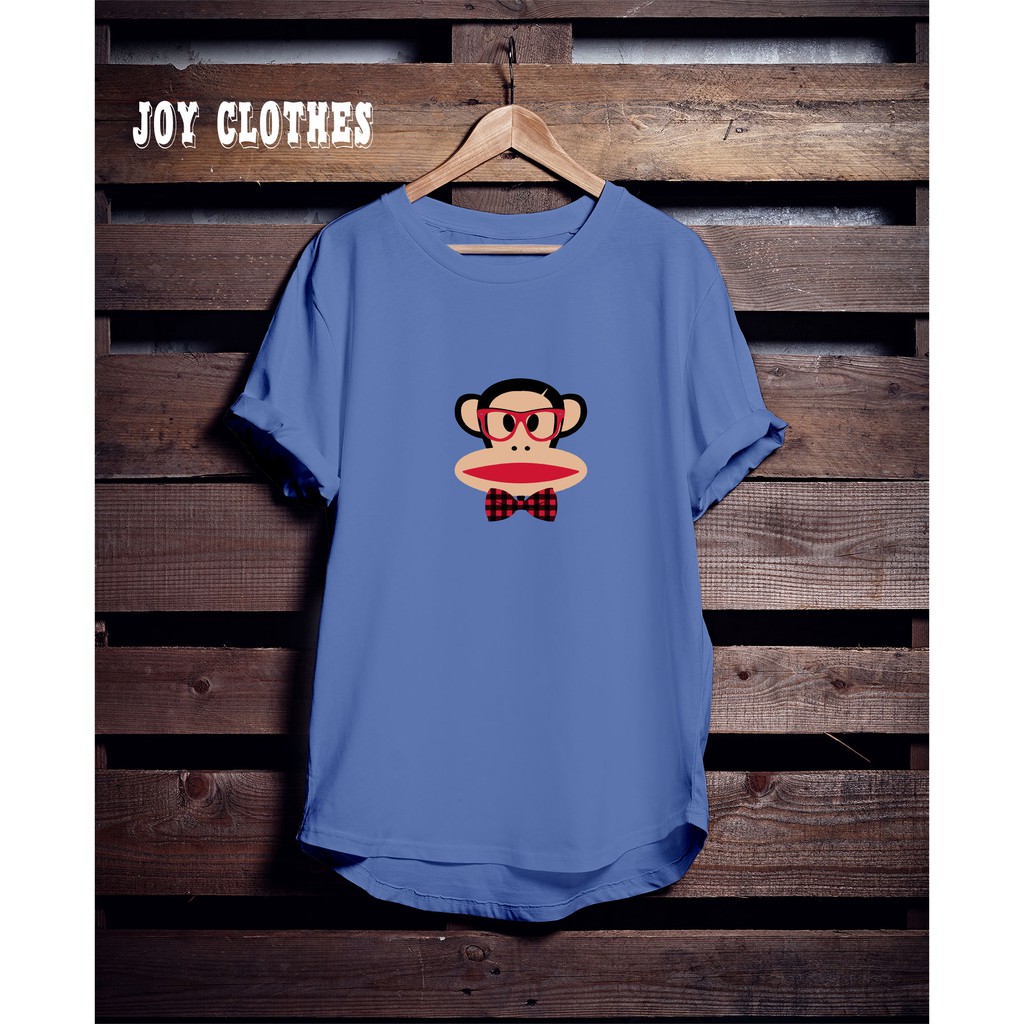 PAUL FRANK BABY BLUE TSHIRT/ KAOS SABLON PAUL FRANK