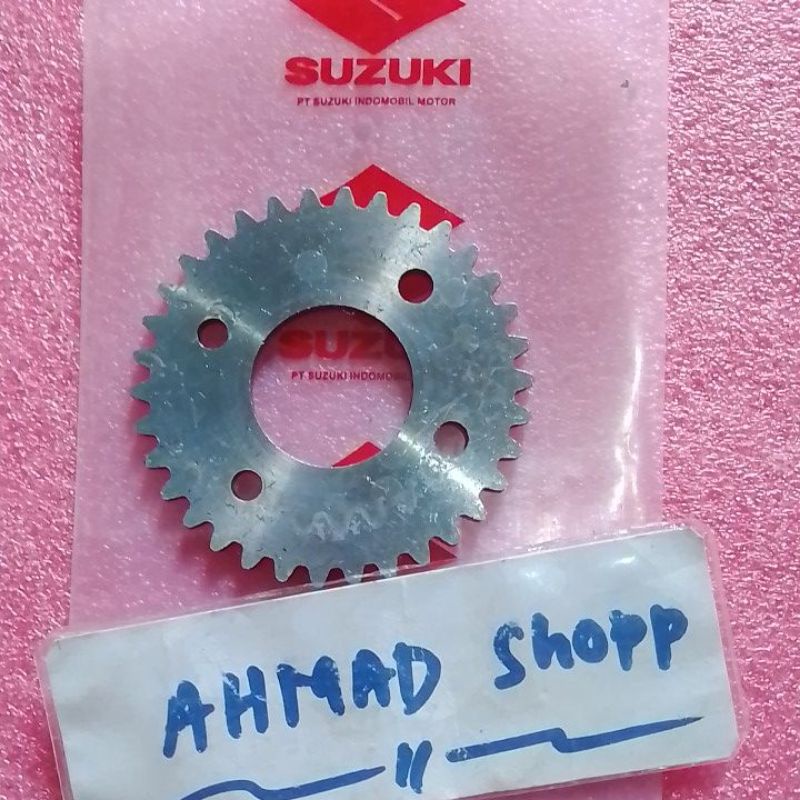 gear ger gir gigi centrik sentrik timing noken as suzuki satria fu 150 karbu original