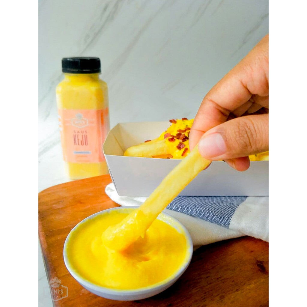 

Saus Keju / Cheese Sauce / saos 250 ml Junis Bandung