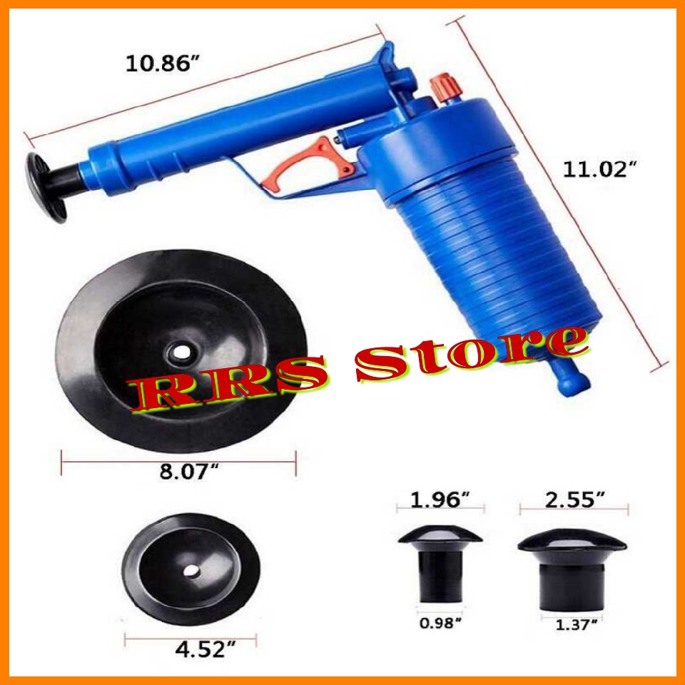 Pompa Sedot Saluran WC Westafel Ledeng High Pressure Air Drain Plunger Alat sedot wc-pompa JOSS