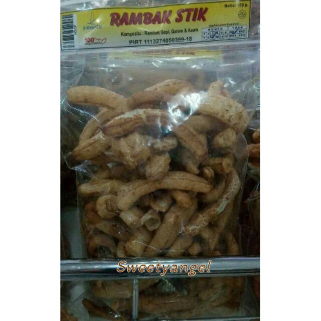 

Rambak Stik Sapi isi 150gr