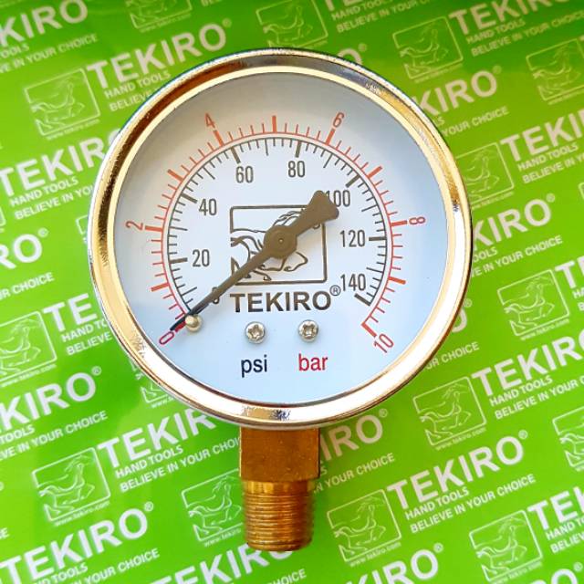 Manometer Tekiro 6 bar &amp; 10 bar