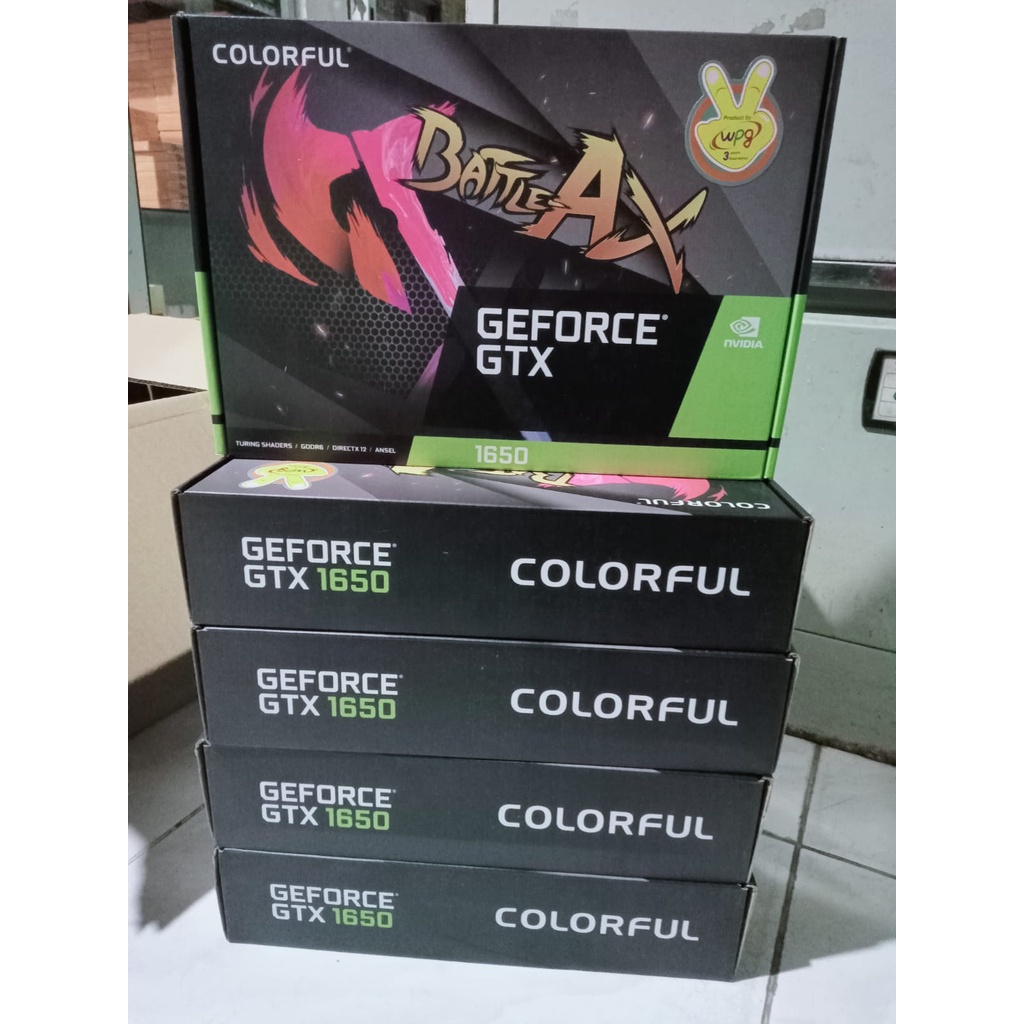 VGA Colorful GeForce GTX 1650 NB 4GB DDR6