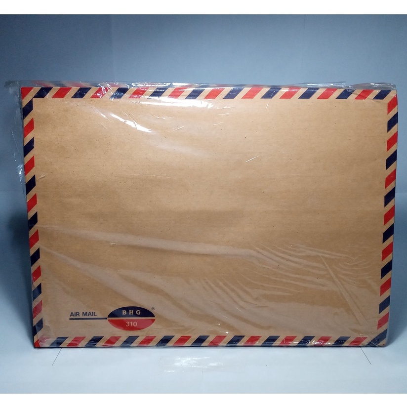 

[Cuci Gudang] BHG Amplop Coklat Air Mail No. 310 (Tanpa Tali)