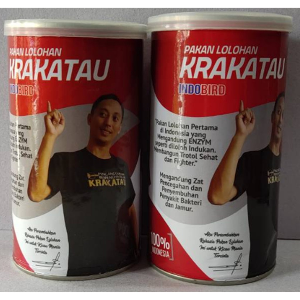 Pakan lolohan krakatau pakan lolohan murai yang mengandung enzym