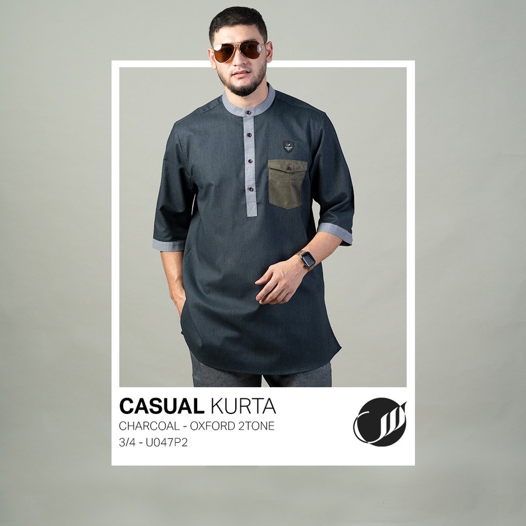 SAMASE CASUAL KURTA U047P LENGAN 3/4