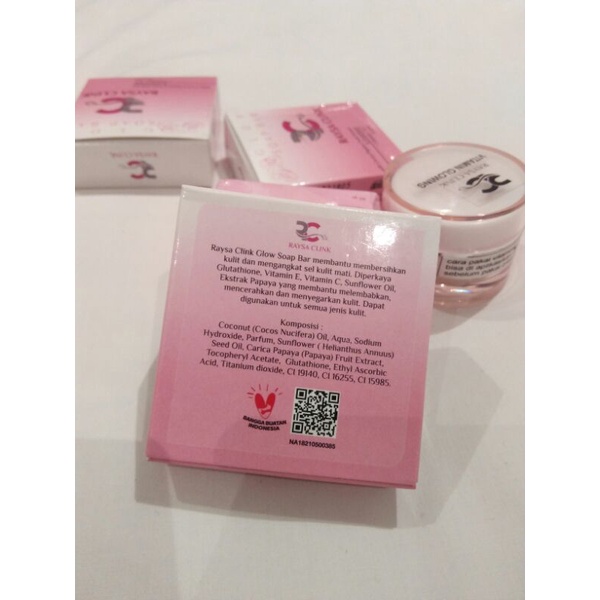 Raysa Clink Skincare RAYSA CLINK sabun wajah glowing dan flek (raysa clink skincare)Bpom 88 88