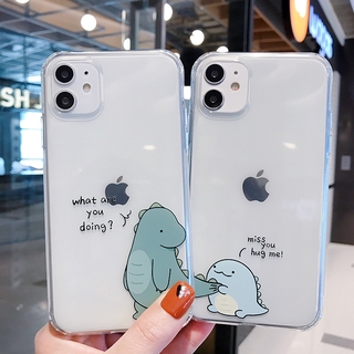 Funny dinosaur soft case iPhone12 mini iPhone12 iPhone