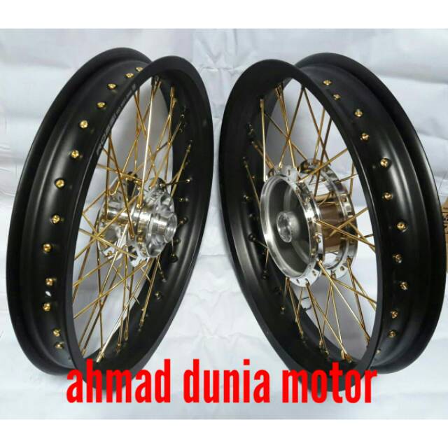 Velg jari jari yamaha rx king tapak lebar ring 18.