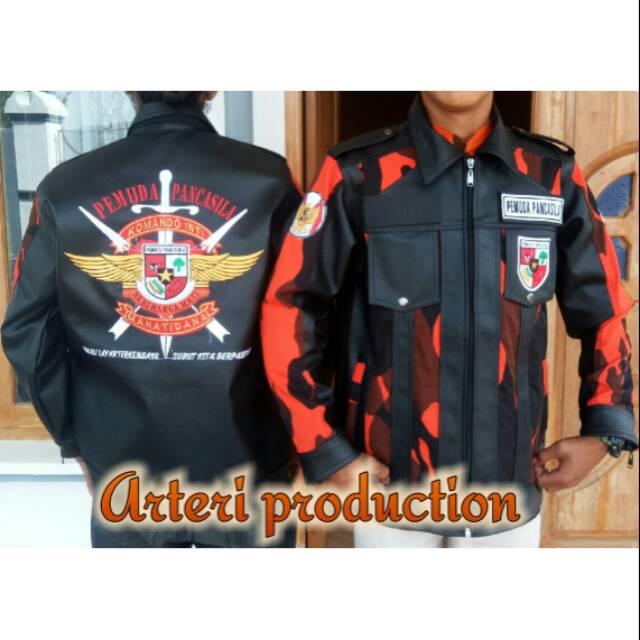 Jaket kulit pemuda pancasila