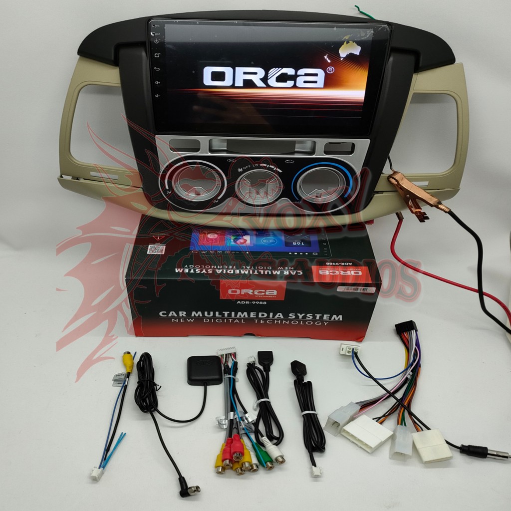 Head unit Orca Android 9 inch Innova 2004 - 2011 Tipe G
