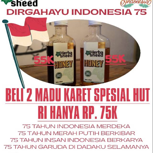 

Madu Asli Karet 325 g.