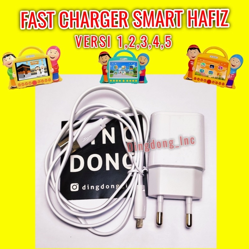 CHARGER FAST SMART HAFIZ VERSI 1 2 3 4 5 CHARGE CASAN CAS SMARTHAFIZ DAN TALKING DOLL