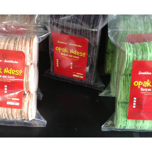 OPAK GAMBIR OPAK NDESO SS CAMILAN CEMILAN KHAS MALANG