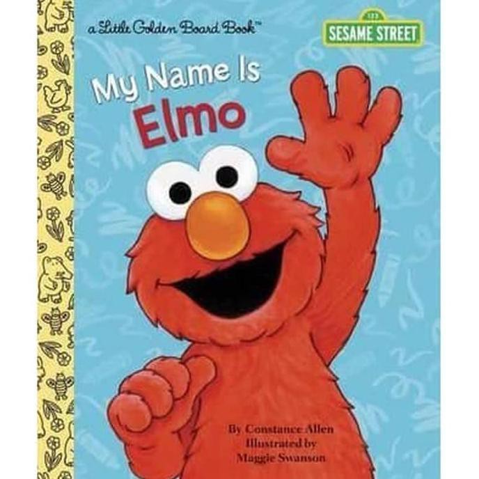 

My Name Is Elmo (Sesame Street) (Little Golden Book)