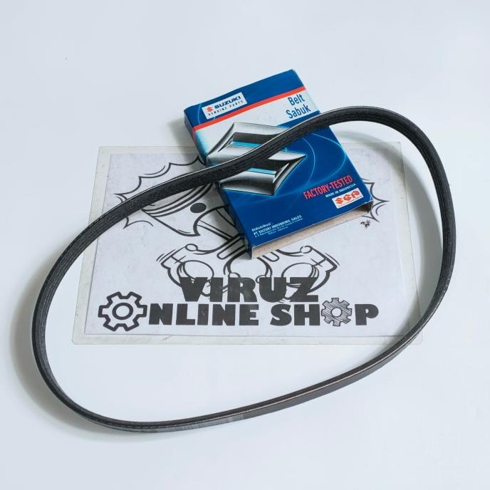 FAN VAN BELT SABUK KIPAS SUZUKI 4PK-785 4PK785 4PK 785 ORIGINAL SUZUKI |ORIGINAL PART