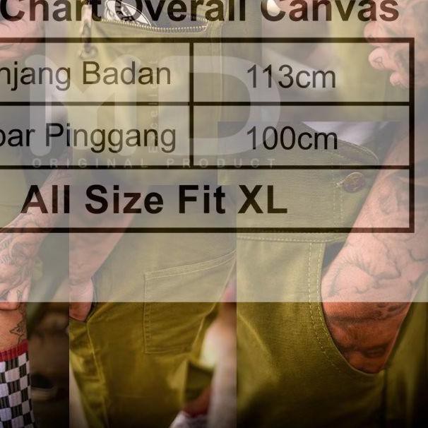 ✈ OVERALL PRIA CELANA KODOK UNISEX ➣