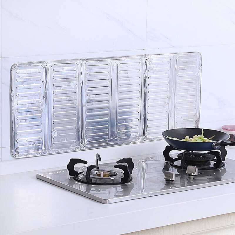 TD - PR1 AWOO Pelindung Anti Cipratan Minyak Aluminium Foil Plate - A02