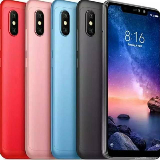 Redmi Note 6 Pro Ram 4 Gb Internal 64 Gb Garansi Resmi TAM