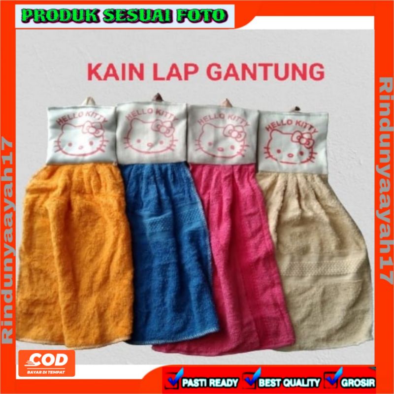 KAIN LAP GANTUNG 2 pcs /Lap Dapur