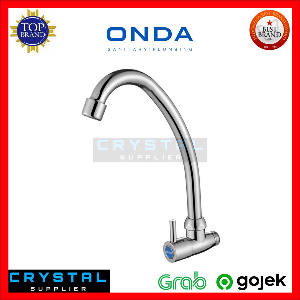 KRAN ANGSA ONDA V 638 S 1/2" inch / Keran Cuci Piring Dapur V638S