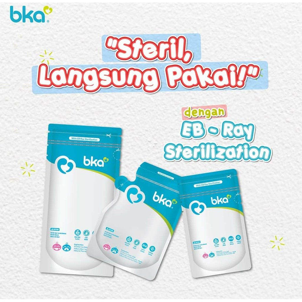 BKA Kantung Asi Plastik Asi Tempat Penyimpanan ASI